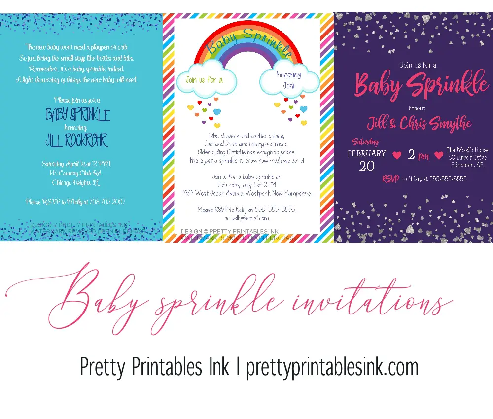 Featured image of post Baby Sprinkle Invitations Wording Whether she s having a girl boy or it s still a surprise discover baby shower invites that you can make in minutes